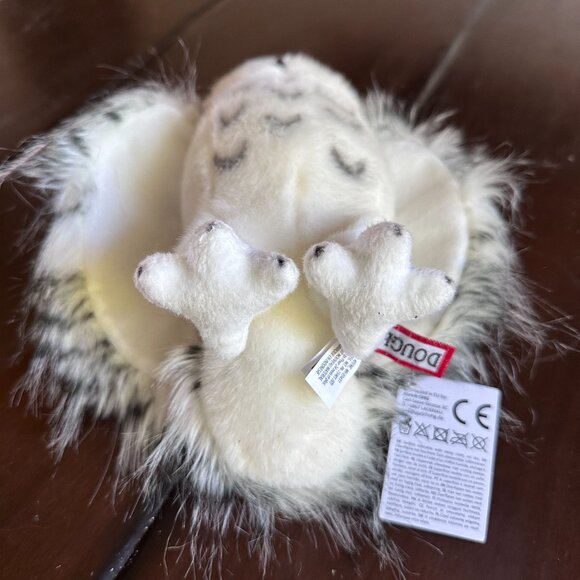 NEW WIZARD the Plush Snowy Owl Stuffed Animal Cuddle Toy by Douglas - Picture 7 of 8